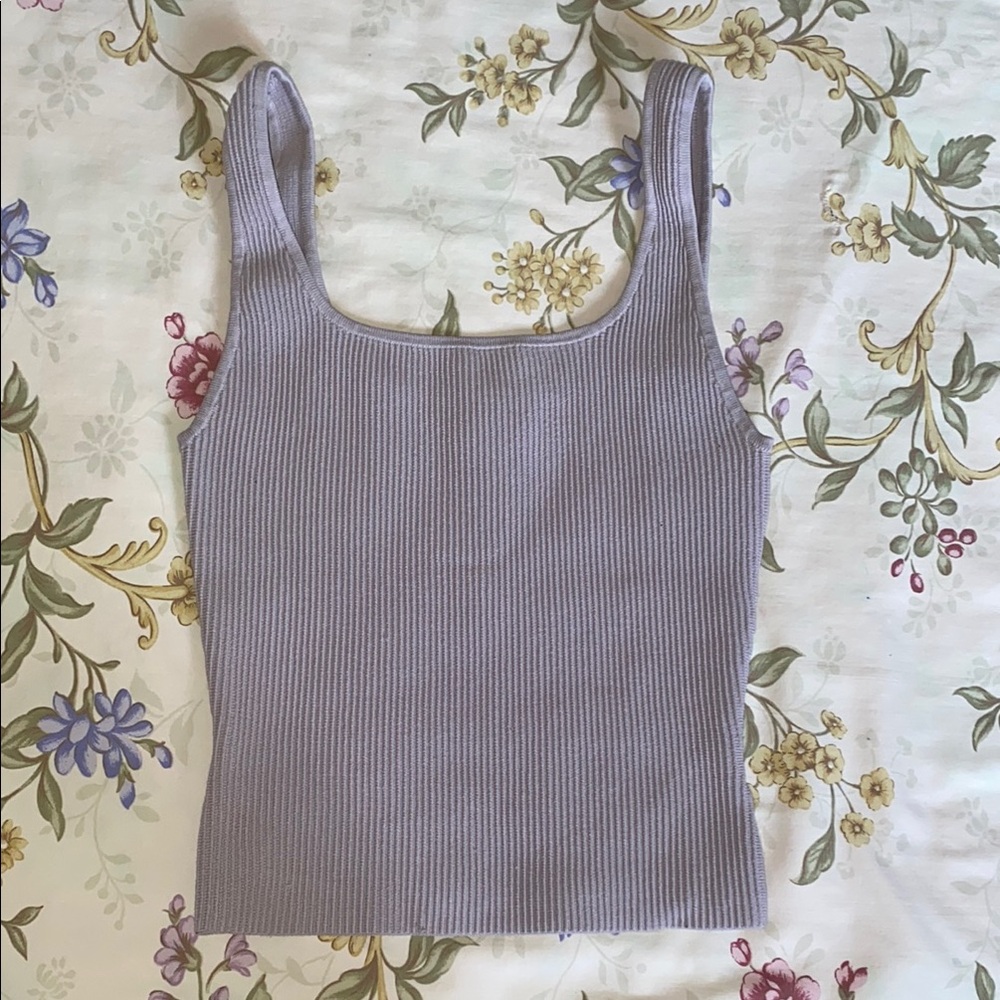 Aritzia sculpt Knit Tank Top